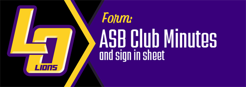 ASB Club Minutes Form